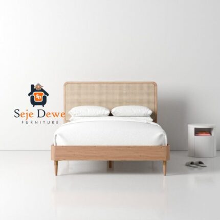 Tempat Tidur Minimalist Rattan