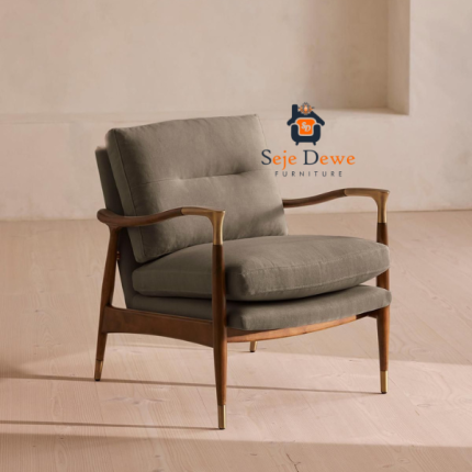 Solid Wooden Arm Chair