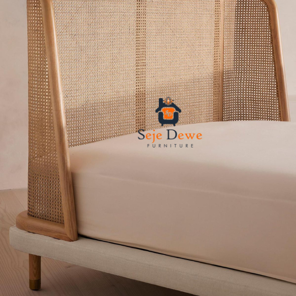 Rattan Modern bedframe