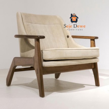 Single Sofa Kayu Jati Jepara