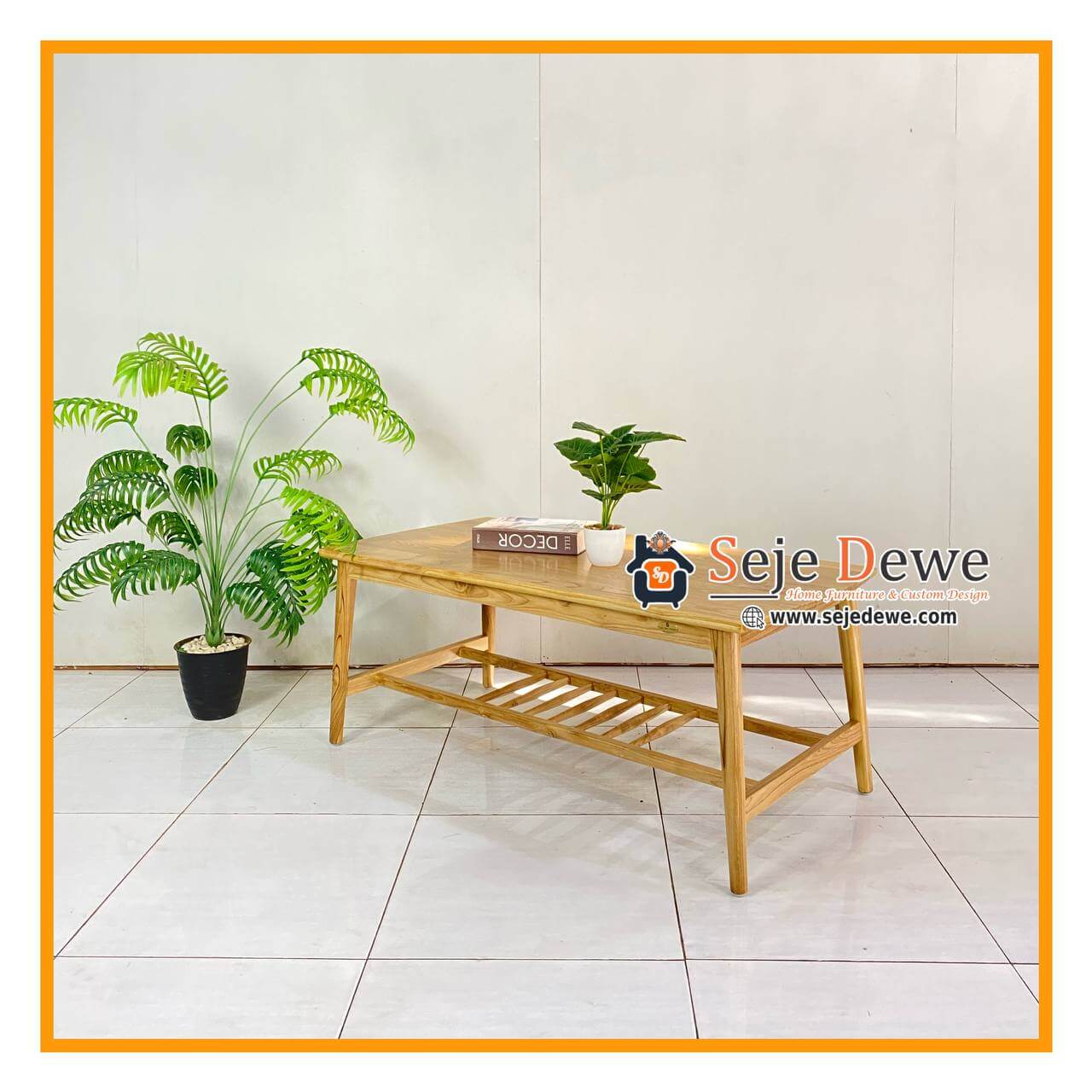 Coffee table jati Coffee table jati