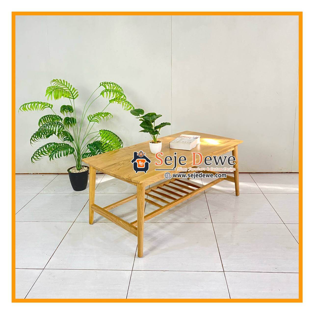 coffee table jati modern minimalis coffee table jati modern minimalis